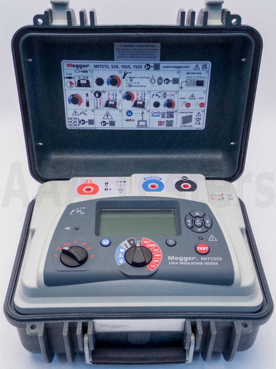 On Sale! Megger MIT1525 15kV High Voltage Insulation Resistance Tester