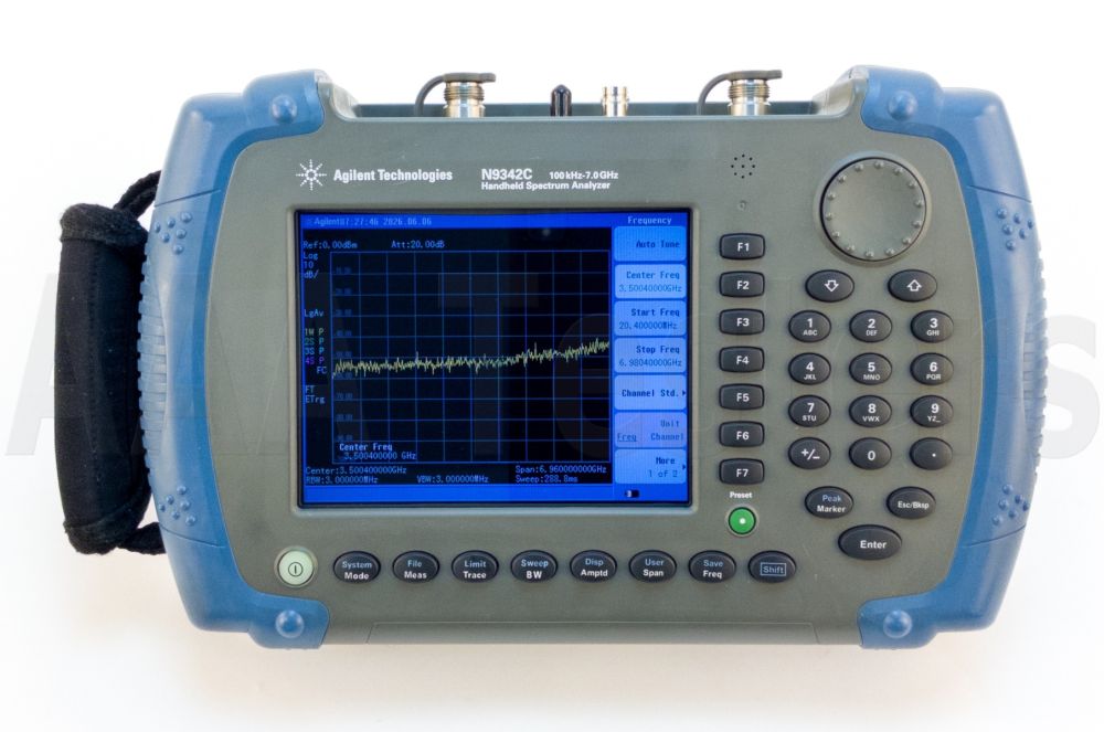 On Sale! Agilent N9342C Spectrum Analyzer Model N-9342C Agilent