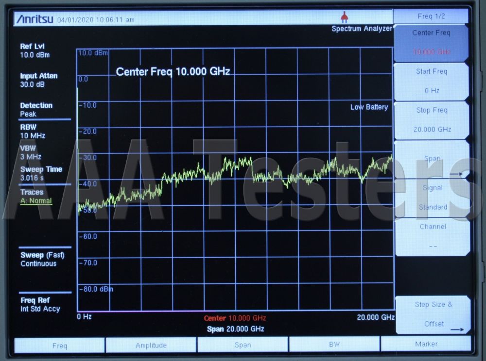 On Sale! Anritsu MS2724C Spectrum Master Analyzer Model MS-2724C