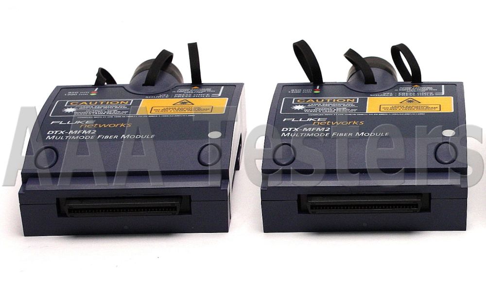 On Sale! Fluke Networks DTX-MFM2 MM Fiber Module Set Model DTXMFM2