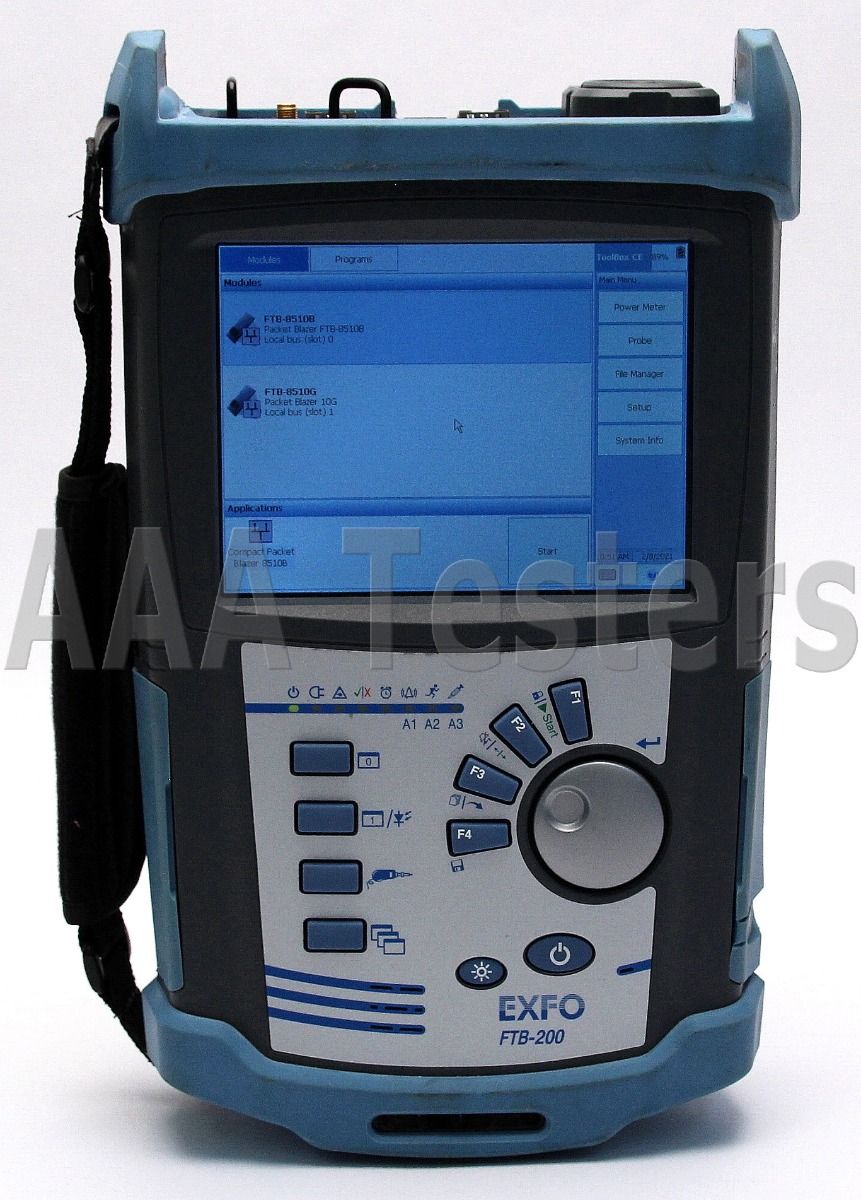 EXFO FTB-200 FTB-8510G FTB-8510B FTB200 FTB8510G FTB8510B 10