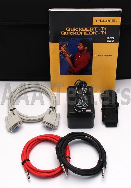 On Sale! Fluke Networks 635A QuickBERT T1 Tester Model