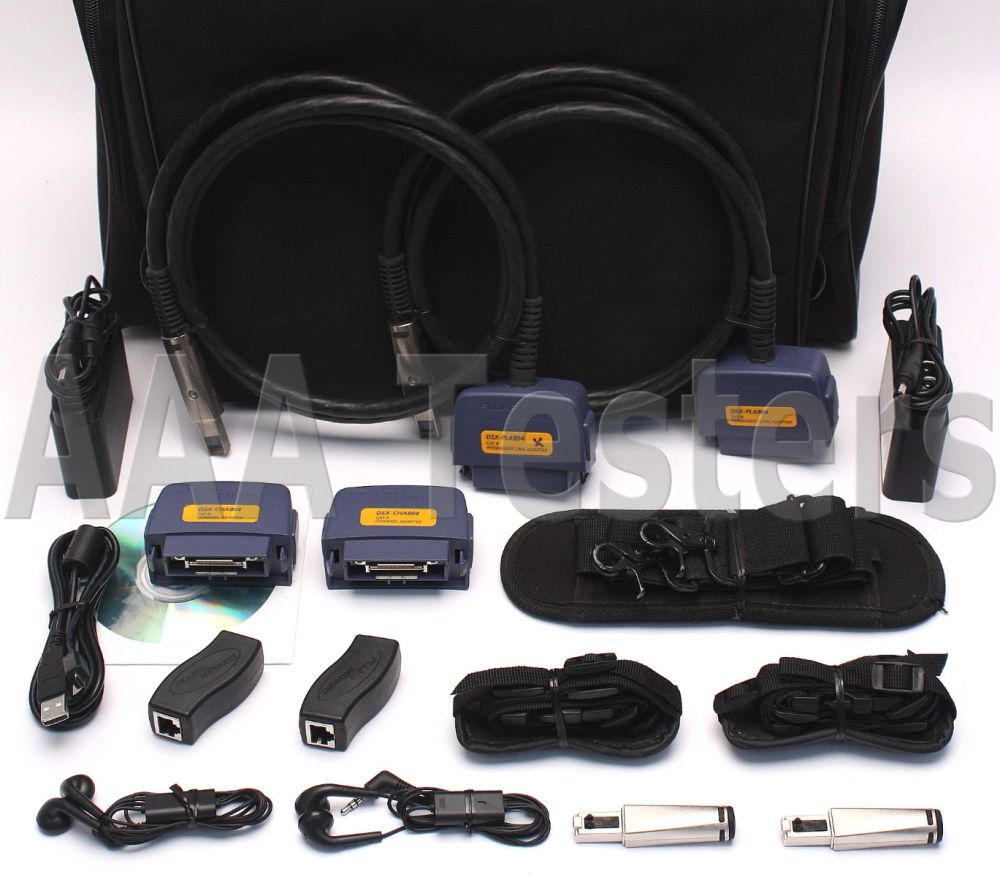 On Sale! Fluke Networks DSX2-8000 Versiv 2 Cat6a Cat8 LAN Cable