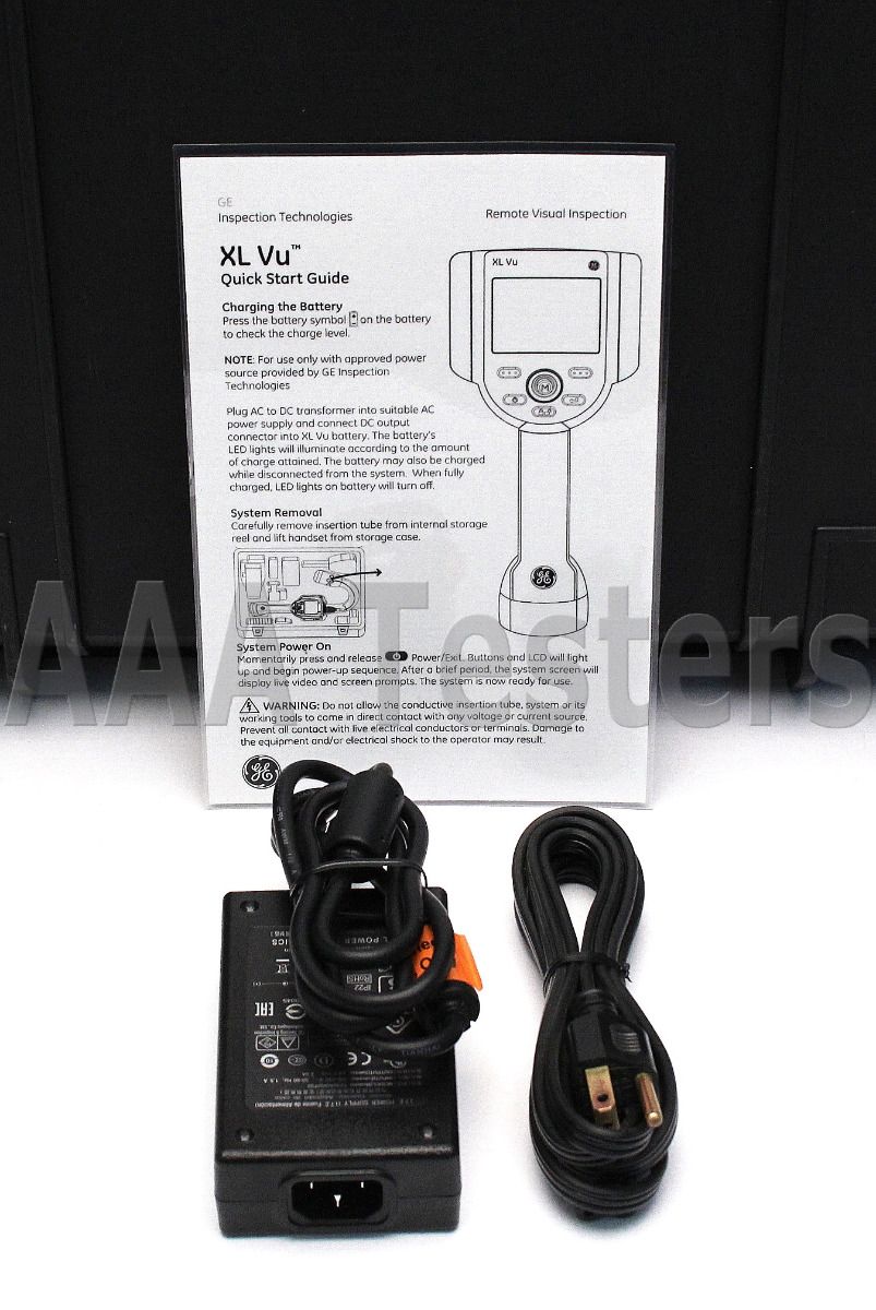 GE XL VU 4mm 2M VideoProbe Visual Inspection Videoscope Borescope