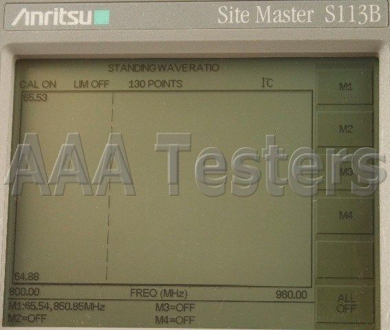Anritsu Master S113B Cable Antenna Analyzer Sitemaster S113 for sale online 