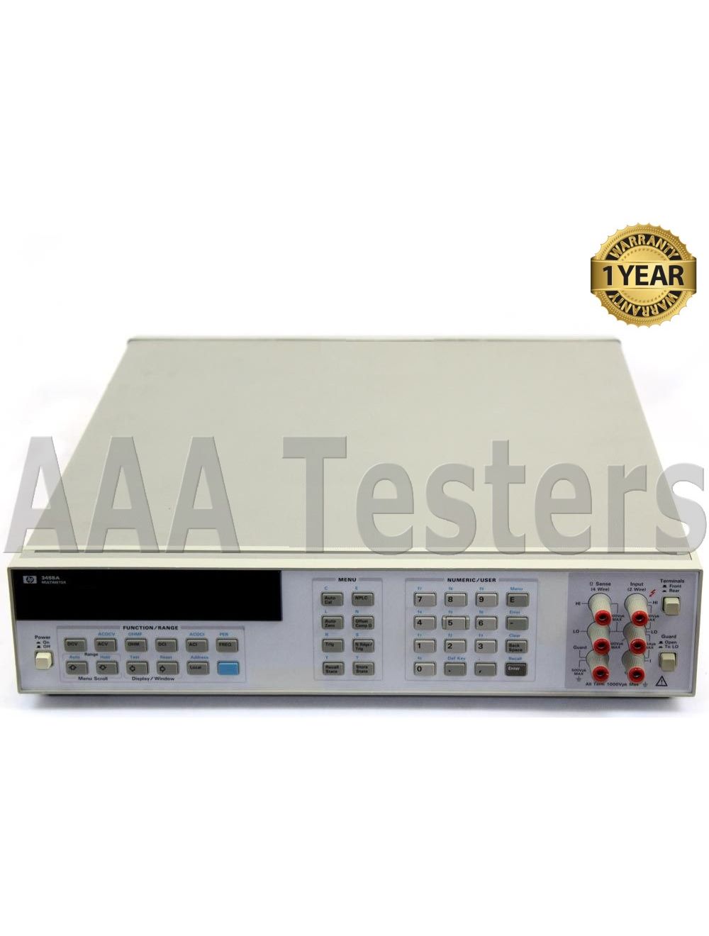 Keysight 3458A Multimeter , Keysight 3458A Digital Multimeter, 8½ Digit ...