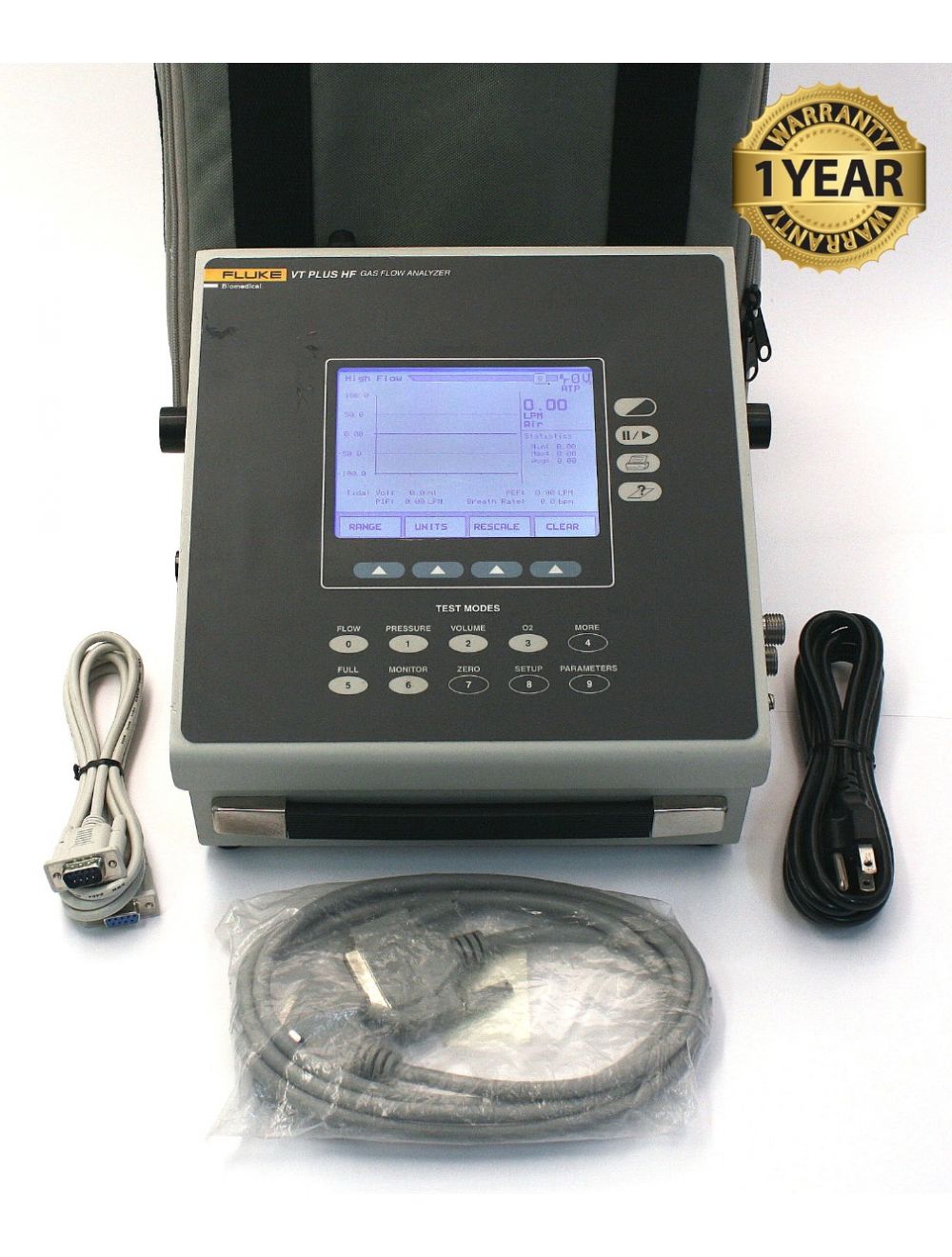 On Sale Fluke Biomedical Vt Plus Hf Gas Flow Analyzer Model Vtplushf Fluke Biomedical