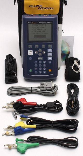 Fluke Networks 990DSL CopperPro AC Charger Adapter Power supply 