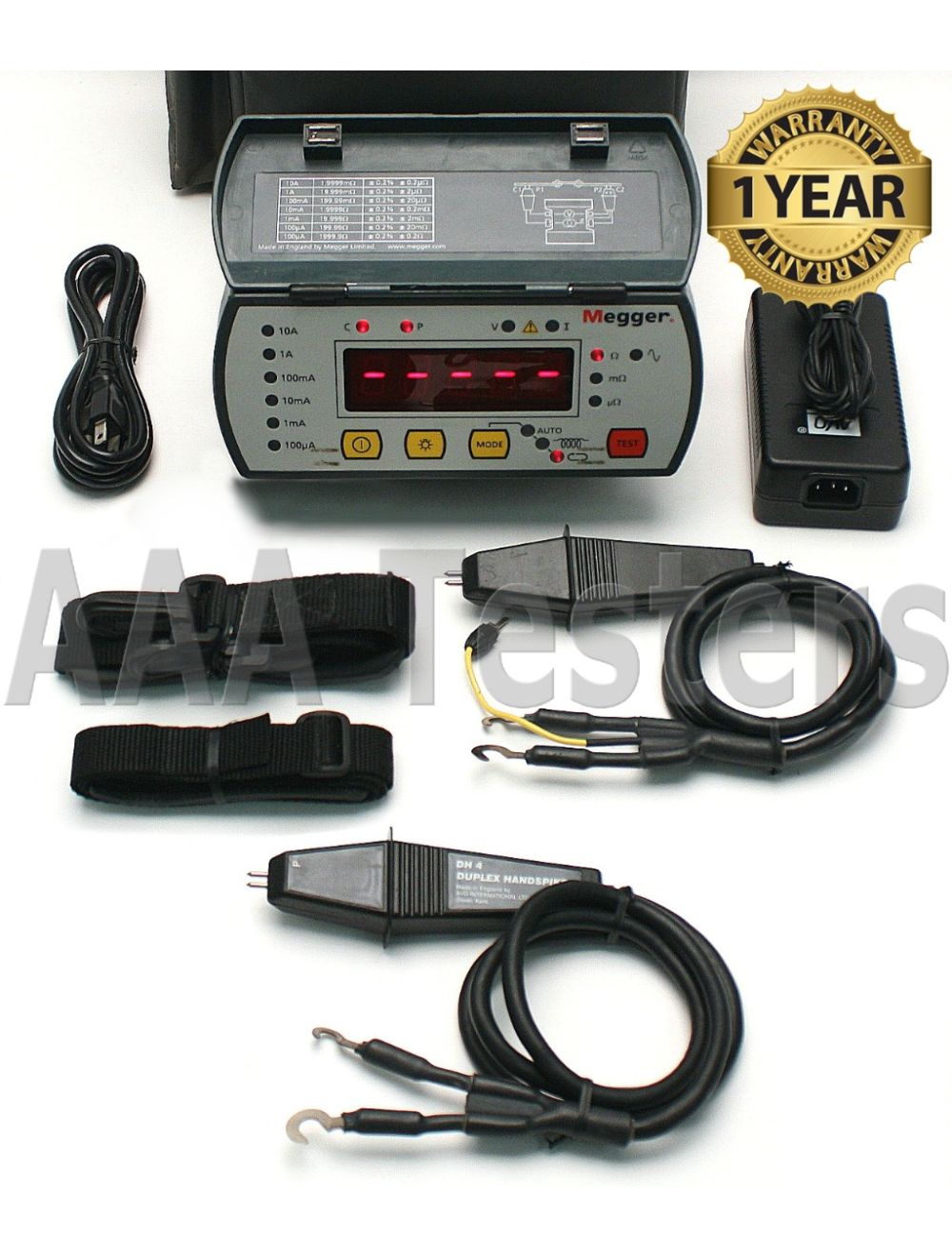Megger DLRO 10 Digital OhmMeter Model 