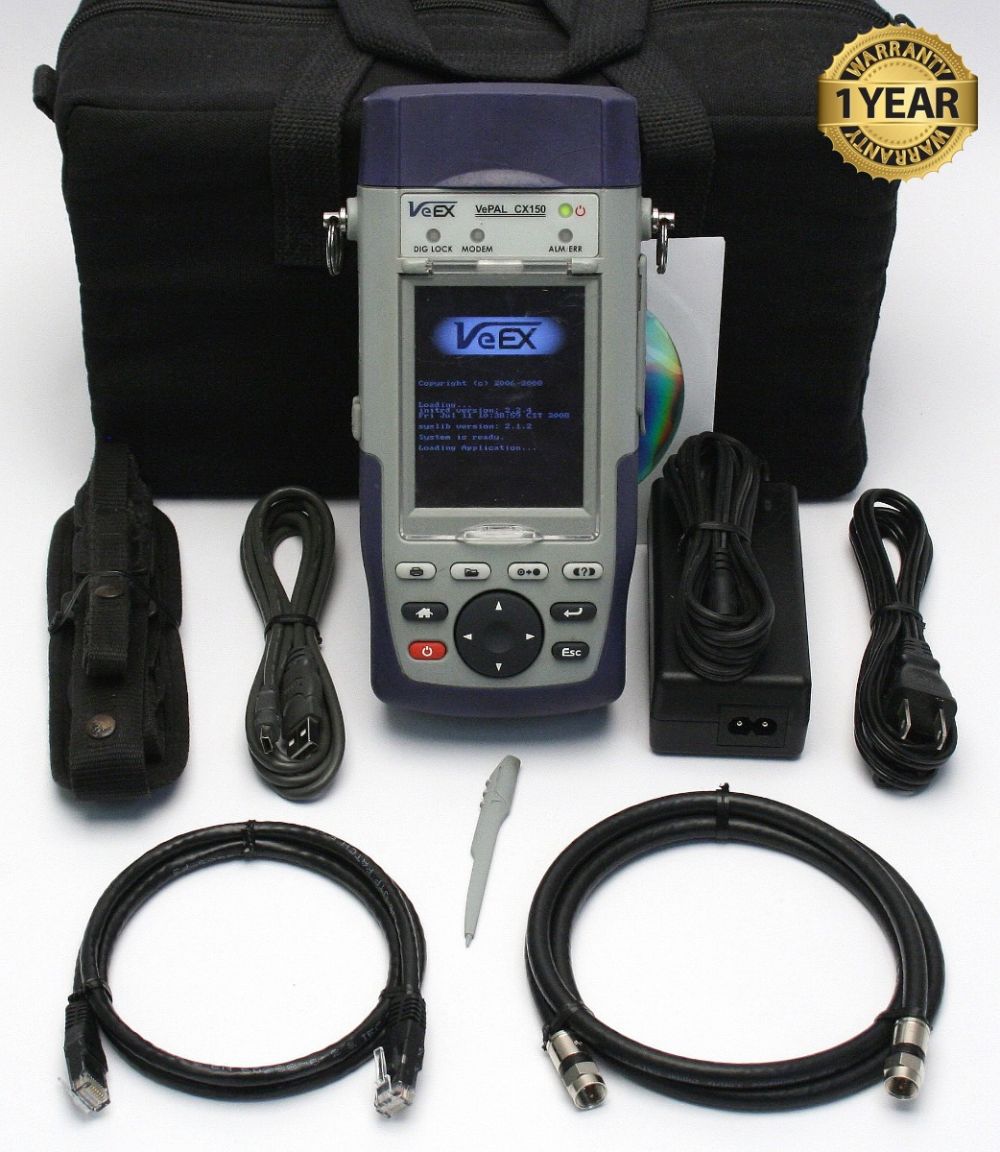 Veex VePAL CX150 Cable Tester No charger 